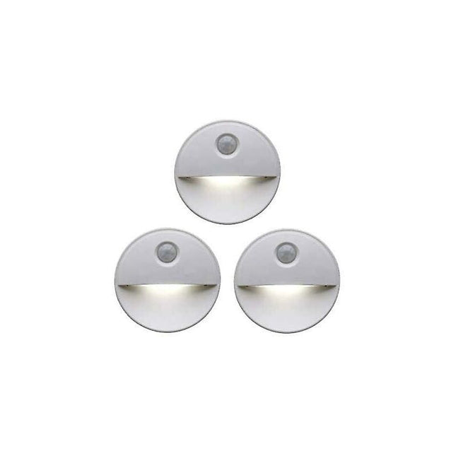 LED Motion Sensor Night Light Sleep-Inducing LED Bulbs Cordless Operation Perfect For Bathroom Cabinets, Stairs And More.