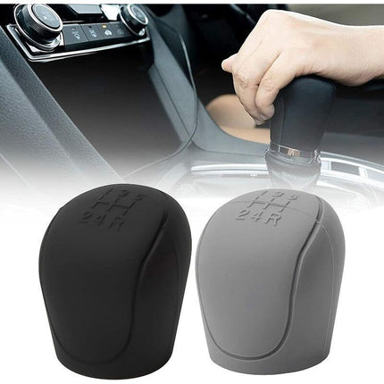 Car Gear Shift Knob Cover, Car Gear Shift Knob Cover, Silicone Car Gear Shift Knob Cover, Wear-Resistant, Anti-Scratch.