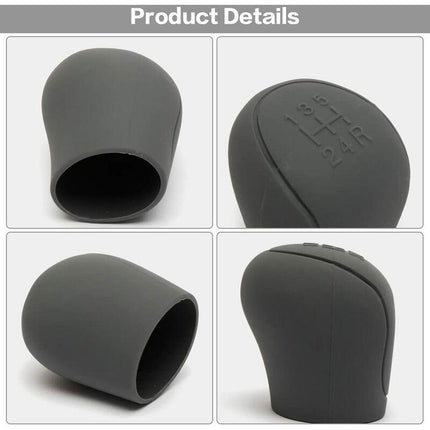 Car Gear Shift Knob Cover, Car Gear Shift Knob Cover, Silicone Car Gear Shift Knob Cover, Wear-Resistant, Anti-Scratch.