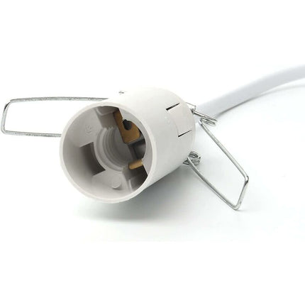 Salt Lamp Cable With Switch - E14-1.8M - Salt Lamp Socket, White.