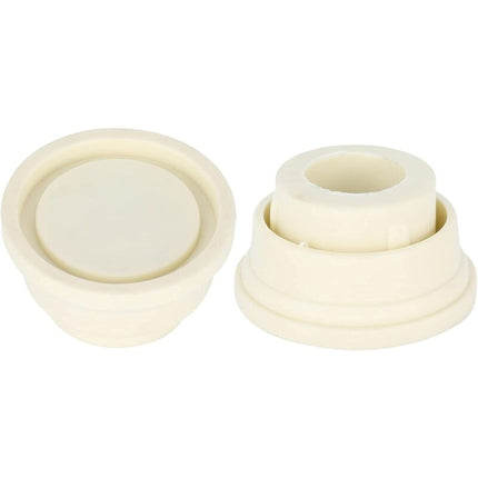 Rubber Pool Ladder Bumpers, Set Of Two White Ladder Bumpers For Pool Ladders….