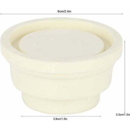 Rubber Pool Ladder Bumpers, Set Of Two White Ladder Bumpers For Pool Ladders….