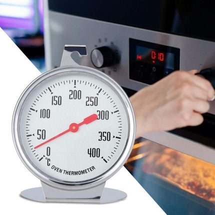 Oven Thermometer, Stainless Steel Instant Read Oven Grill Monitoring Thermometer Kitchen Thermometer For Cooking.