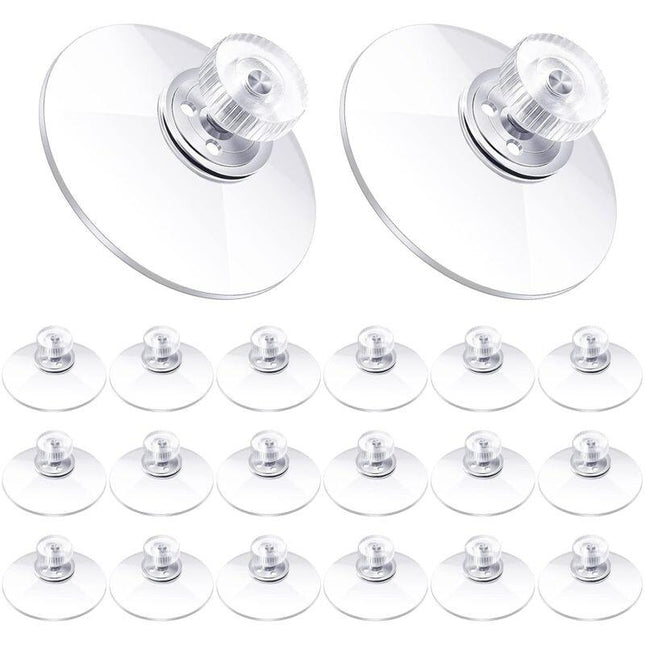 40Mm Plastic Suction Cups Clear Pvc Suction Cup Strong Adhesive Suction Holder With Screw Nut For Car Shade Cloth Glass.