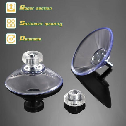 40Mm Plastic Suction Cups Clear Pvc Suction Cup Strong Adhesive Suction Holder With Screw Nut For Car Shade Cloth Glass.