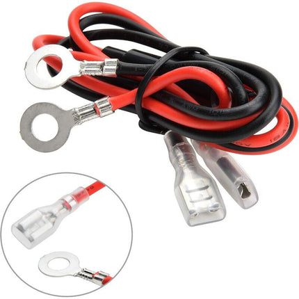 2 Pack Cigarette Lighter Socket, Waterproof Marine Grade For Boat, Motorcycle, Car, With 1M Connection Cable 12V/24V Dc.