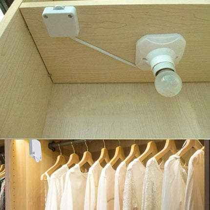 2 Piece Door Cabinet Switch Automatic Light Switch For Closets, White.