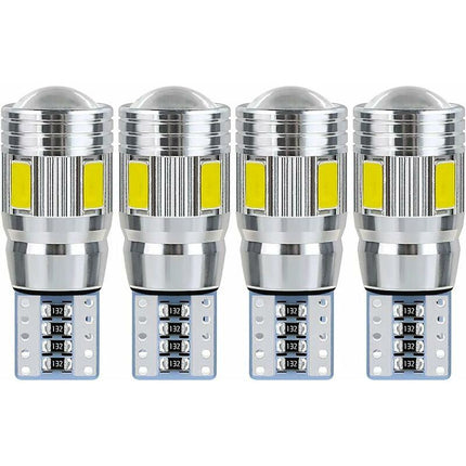 T10 W5W LED Bulb Car Interior Light LED Car Night Light Suitable For License Plate Lights, Side Lights, Position Lights.