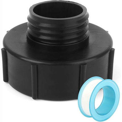 Ibc Adapter, 1000L Tank Tap S100, With Ptfe Tape, Sealing Tape, Ibc Tap Connector For Garden Tap, For Tank Adapter (2.