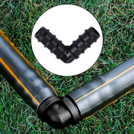 34 pcs Tubing Irrigation Fittings Kit Plastic Connectors 16Mm (1.6Cm) Garden Hose Connector Mixed Connectors For Garden.