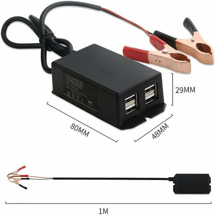 12V 24V To 5V Usb Power Adapter,Waterproof Motorcycle Mobile Phone Charger Usb Motorcycle Charger Motorcycle Usb.