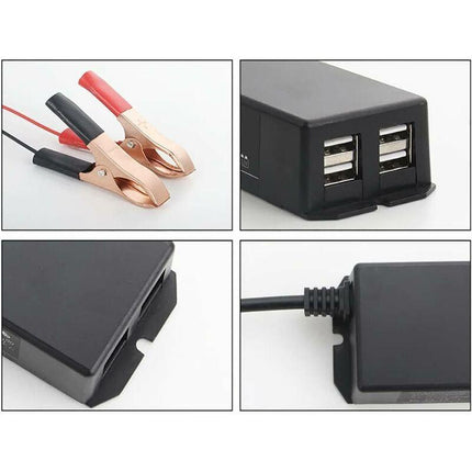 12V 24V To 5V Usb Power Adapter,Waterproof Motorcycle Mobile Phone Charger Usb Motorcycle Charger Motorcycle Usb.