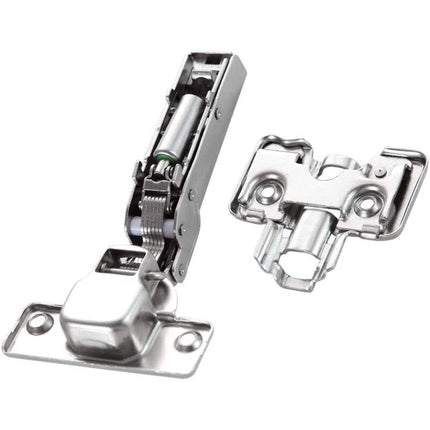 Soft Close Cabinet Hinges 35Mm Cupboard Door Hinge 110 Degree Full Overlay Furniture Hinge With Installation Screws, 1.