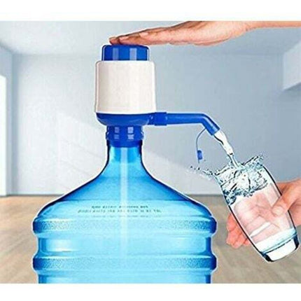 Universal Water Pump Dispenser Bottle Can 5L, 8L, 10L, 2.5L Anti-Drip, Adaptable, Manual Camping, School, Office, Home.