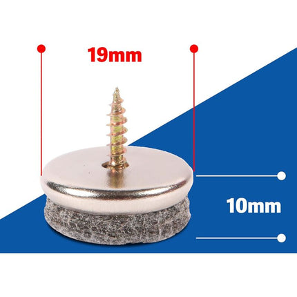 Furniture Pads - 32 Pack Chair Pads. Furniture Pads With 5Mm Thick Felt Are Ideal Chair Leg Protectors. Chair Pads With.