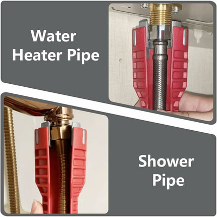 8 In 1 Multifunction Faucet Wrench Sink Faucet Installer And Sink Installation Tool For Toilet.