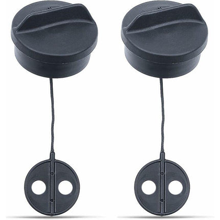 2 pcs Fuel Tank Cap For Stihl Fs38 Fs45 Fs55 Fs56 Fs80 Fs81 Fs85 Fs88 Fs120, Aumel Brushcutter Fuel Cap Fuel Tank Cap.