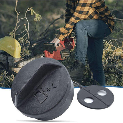 2 pcs Fuel Tank Cap For Stihl Fs38 Fs45 Fs55 Fs56 Fs80 Fs81 Fs85 Fs88 Fs120, Aumel Brushcutter Fuel Cap Fuel Tank Cap.