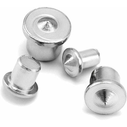 16 pcs Wood Dowel Centers, Stainless Steel Drill Guide Tool, 6/8/10/12Mm.