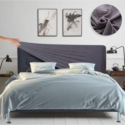 Stretch Headboard Covers Washable Padded Headboard Cover Dustproof Jacquard Protective Cover For Single Double King.