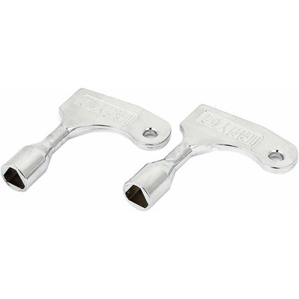 2 pcs Triangle Keys For Elevator Emergency Quick Release For 9Mm Lock.