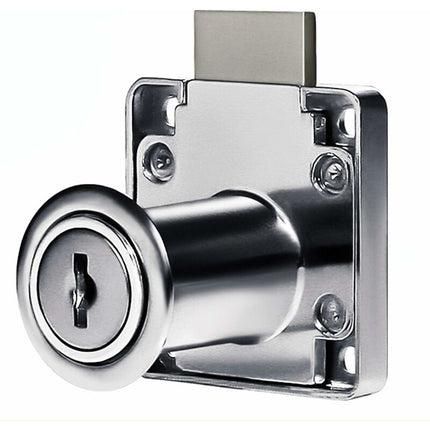 4 pcs Desk Drawer Lock, Cylinder Furniture Lock Use For Closing Cupboards, Drawer, Cabinet Ect, Thick And Durable.