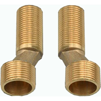 Offset Connection Tub Shower Faucet, Brass Elbow Reducer, Adjustable Swing Arm, 1/2 3/4 Offset Connection, 1/2 3/4.