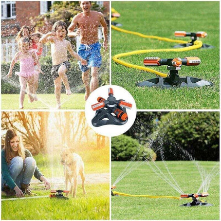 Garden Sprinkler, Automatic Garden Watering Irrigation System, Large Area Covering 360° ROtating Sprinkler For Lawn,.