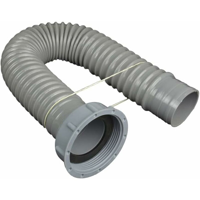 Bathtub Sink Drain Hose Flexible And Expandable, 58Mm Bold Single Interface Kitchen Sink Drain Hose 60Cm Long.