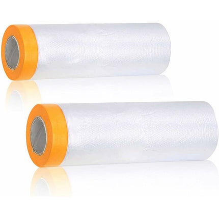 2 Pack Pe Material Furniture Dustproof Film High Adhesive Paint Protection Cover Sofa Furniture Dustproof Cover (3M.