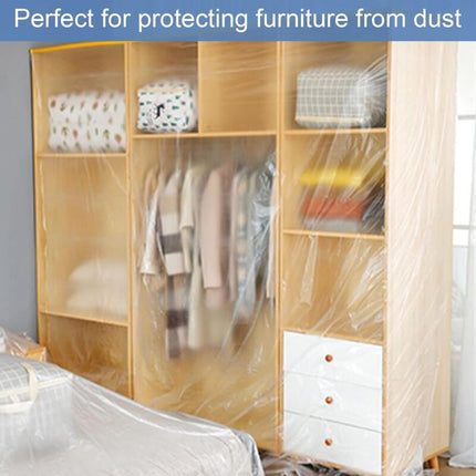2 Pack Pe Material Furniture Dustproof Film High Adhesive Paint Protection Cover Sofa Furniture Dustproof Cover (3M.