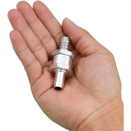 4 pcs Set Non-Return Valves 6/8/10/12Mm, Aluminum Alloy Fuel Valve With Arrow For Petrol Diesel Car Boat Motorcycle.