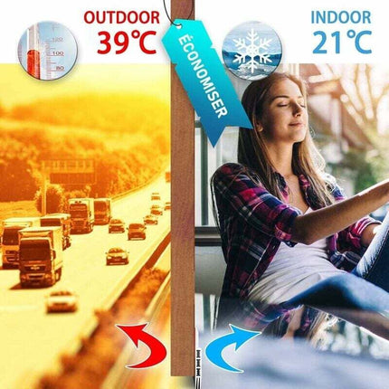 Self-Adhesive Weather Stripping Door Seal For Doors, 94Cm Under Door Draft Stopper Insulating Door Sweep Weather.