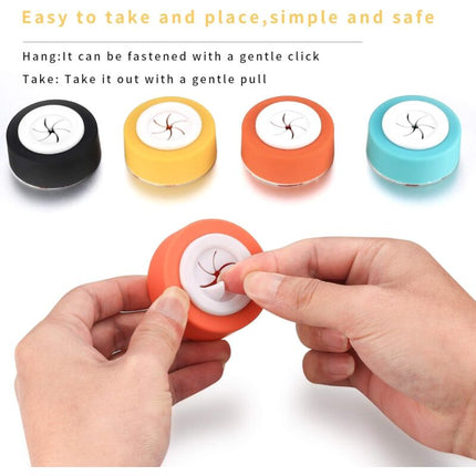 4 pcs Dishcloth Holders, Self Adhesive Bathroom Dishcloth Hooks, ROund Suction Cup Wall Hooks For Bathroom, Kitchen,.
