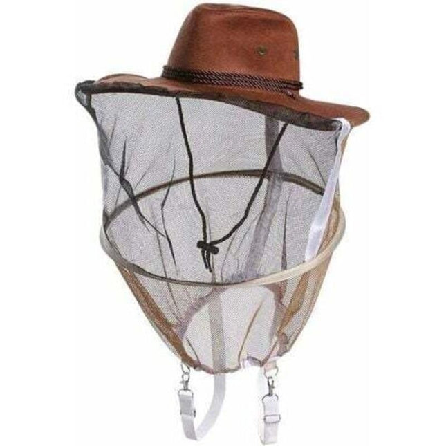 Beekeeping Hat With Veil Poly Cotton Beekeeping Veil Beekeeper Hat Mosquito Fly Mask Cap Outdoor Fishing Head Net Face.