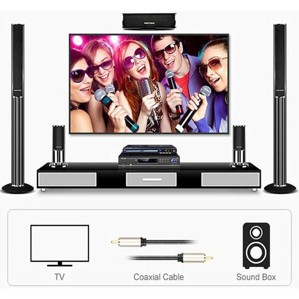 Digital Coaxial Audio Cable, Hifi 5.1 Spdif Rca To Rca Male To Male, For Digital Audio And Composite Video Cables.
