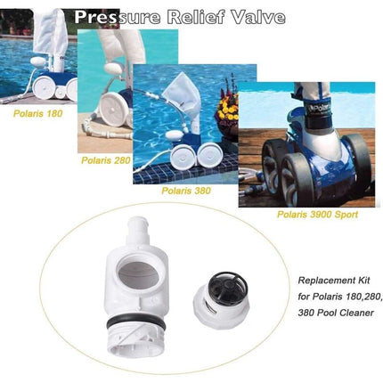 D29 Uwf Quick Disconnect Adapter And Pressure Control Valve 9-100-9002 Compatible With Polaris 180280380 Automatic Pool.