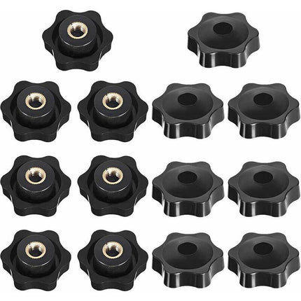 Star Head Clamping Knob, Star Head Clamping Nuts Knob, Clamping Nuts Star Shape Handle, Thread Clamping Knob, For.
