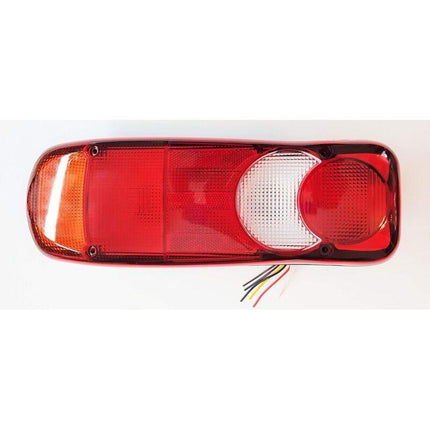2 pcs Tail Lights Lamp For Truck, Tipper, Tractor, Trailer, Chassis - Universal Bulbs Working In 12V And 24V.