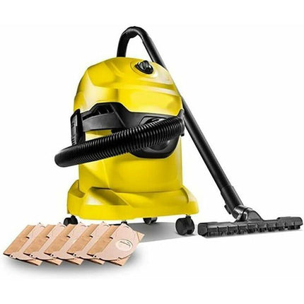 5 pcs Upright Vacuum Cleaner Bag, For Karcher Wd3, Wd 3 Premium, Wd3200, Wd3500P, A2204, A2204, A2534, Se4001,.