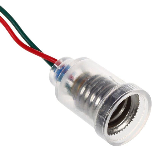 10 pcs E10 Lamps Base LED Screw Mount Small Bulbs Holder Light Socket With Wire Socket For Experiment Circuit Home.