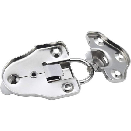 8 Toggle Clasp Latches Toggle Lock Lever Clasp For Jewelry Box Gift Boxes Toolbox Suitcase And Chest - Silver.