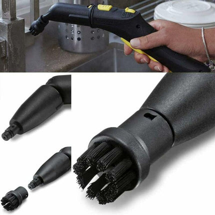 4 Pack Steam Cleaning Brushes, Steam Cleaning Accessories, ROund Brushes Set, For Kärcher Sc1 Sc2 Ctk10 Sc3 Sc4 Sc5 Sc7.