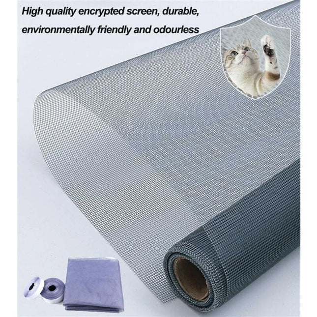 Cat Protection Net, Self-Adhesive Window Screen, Adjustable Insect Mesh, Transparent Mesh For Cat, Mosquito Net,.