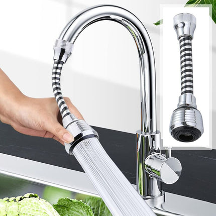 360 Degree Flexible Kitchen Faucet Sprayer, Faucet Nozzle, Kitchen Faucet Head Replacement, Sink Hose Accessory For.