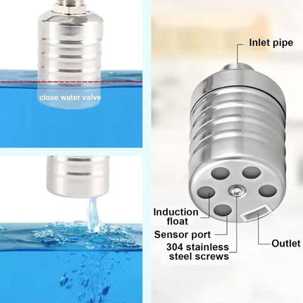 304 Stainless Steel Fully Automatic Float Valve, Automatic Water Level Controller For Water Tank, Mini Stainless Steel.