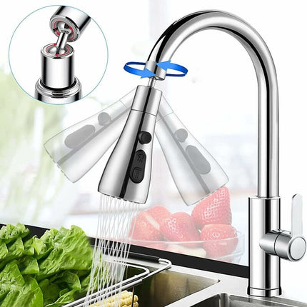 Kitchen Faucet Sprayer 3 Modes - 360 Degrees Kitchen Faucet Nozzle, Faucet Head, Sink Mixer Sprayer, Kitchen Faucet.