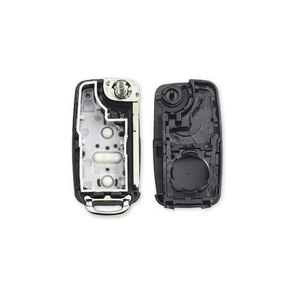 Replacement Folding Car Key Shell Fob For Vw Volkswagen Golf Mk6 T1Guan Polo Passat Cc Seat Skoda Octavia 3 Buttons.