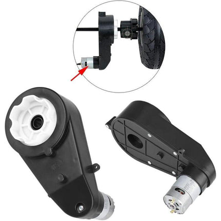 Driving Motor Drive Gear Box Electric Motor For Kids Car Toys Replacement Part (12V 30000Rpm).