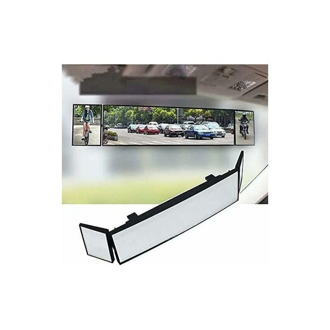 Rearview Mirror, Car Interior Rearview Mirror Wide Angle Car Interior Rearview Mirror Universal Foldable Detachable Car.